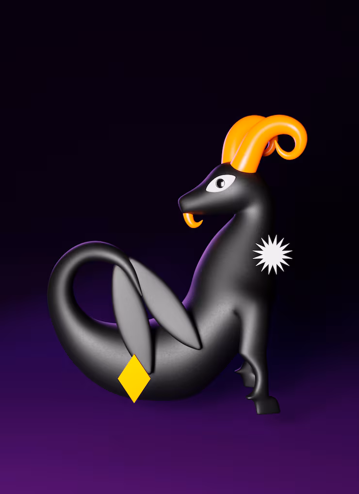 Photo gratuit vue du signe du zodiaque et de l'astrologie 3d